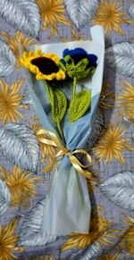 Beautiful Multi Colour Rose Flower Bouquet - Image 2