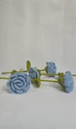 Beautiful Crochet Rose Flower (1 pc) - Image 4